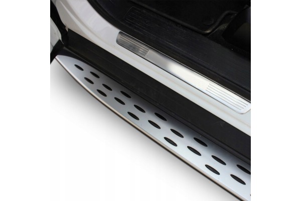 Side steps thresholds Mercedes Benz GL X166 2013 19 Version European