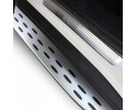 Side steps thresholds Mercedes Benz GL X166 2013 19 Quality of parts according to GVO Q original with factory logo OEM OES