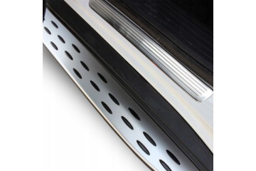 Side steps thresholds Mercedes Benz GL X166 2013 19 Quality of parts according to GVO Q original with factory logo OEM OES