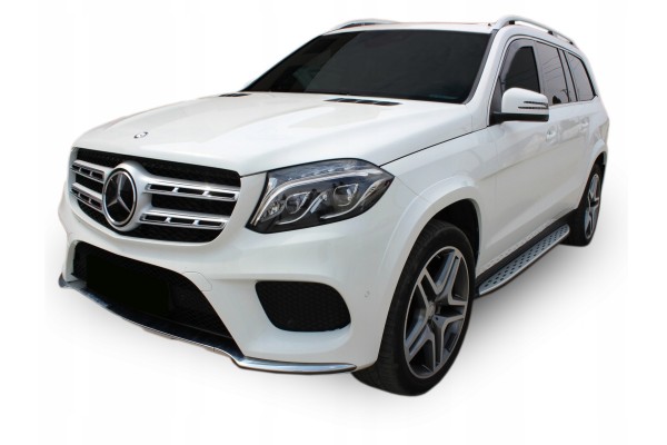 Estribos laterales J J Automotive para Mercedes Benz GL X166 2013-2019