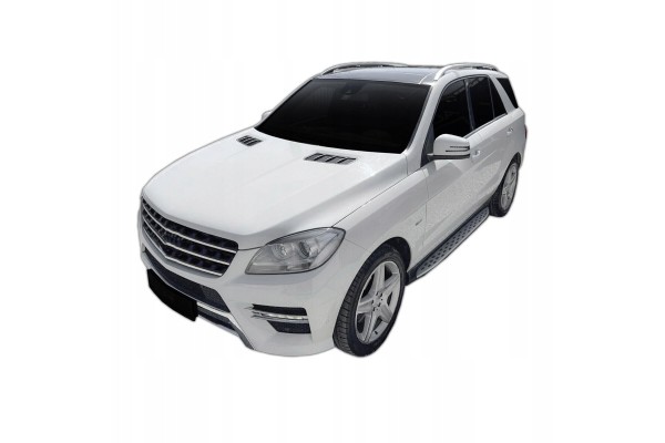 SIDE STEPS THRESHOLDS Mercedes GLE 2012 2019 Packaging status original