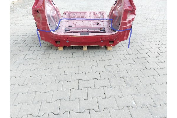 MERCEDES EQB N243 X243 24r Belt rear belt rear trunk floor wall 993 Catalog number of the part eqb pas tylny 993