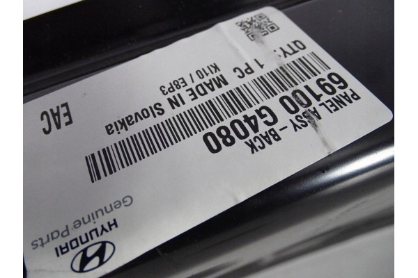REAR BELT REAR HYUNDAI I30 III 17 24 HB B6 Catalog number of the part 69112 G4080