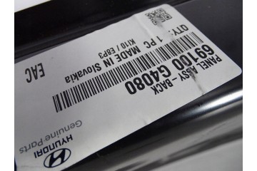 REAR BELT REAR HYUNDAI I30 III 17 24 HB B6 Catalog number of the part 69112 G4080