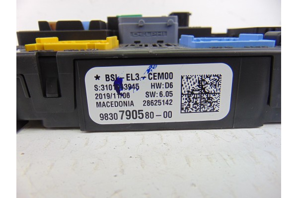 9830790580 CAJA RELES / FUSIBLES PEUGEOT 3008