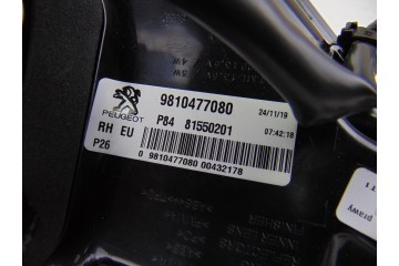 9810477080 PILOTO TRASERO DERECHO PEUGEOT 3008