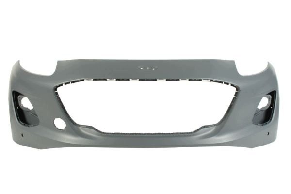 H067RH_C Bumper front primed TITANIUM lic