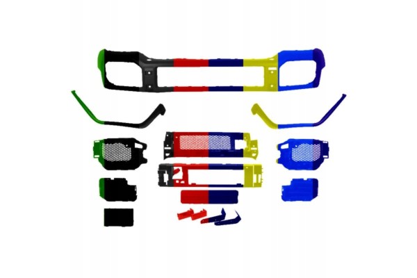 G0PC3I_C Bumper front Front fender rails Part manufacturer Blic