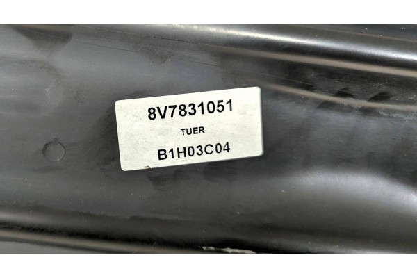 NEW LEFT DOOR AUDI A3 S3 CONVERTIBLE 8V 2015 2019 8V7831051 Customs tariff code 87082990