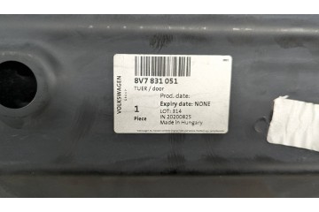 Puerta izquierda nueva para Audi A3 S3 Cabriolet 8V 2015-2019 - OEM 8V