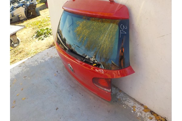 31 VOLKSWAGEN GOLF VI HB TAILGATE REAR Quality of parts according to GVO O original with manufacturer s logo OE