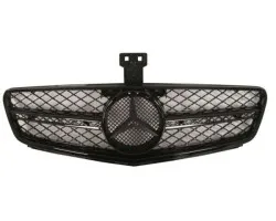 Moldura de Rejilla del Radiador Blic Estilo AMG Negro Mate Mercedes Clase C W204