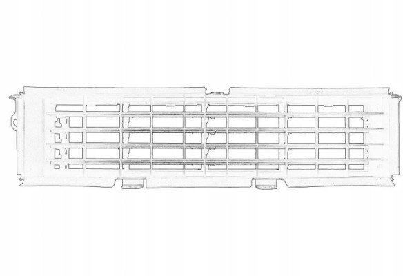 Radiator shutter OE RENAULT 62 32 24E A0C
