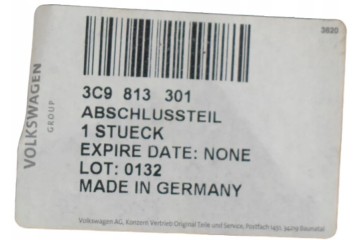 VW PASSAT B6 B 6 KOMBI Rear belt wall 3C9813301 FV Car type passenger cars