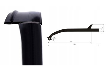 Profile K100 expands by 100mm The set consists of 4 sections of 1 6m In ko