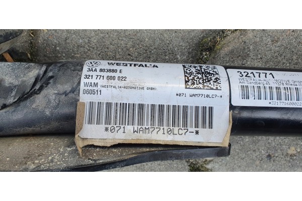 VW PASSAT B7 Towbar Part manufacturer Volkswagen OE