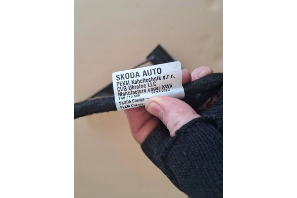 Enganche eléctrico para remolque Skoda Octavia Mk4 5E3803881A
