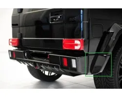Puntas para parachoques trasero BRB Mercedes W463 GFK