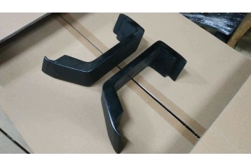 Rear bumper tips BRB Mercedes W463 GFK Installation side rear