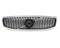 GRILL dummy radiator fits S60 V60 III 2019 black chrome for camera
