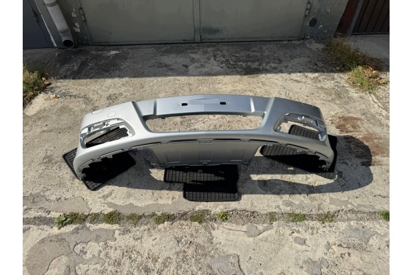 Parachoques delantero nuevo para Opel Astra H III (3), color Silver St