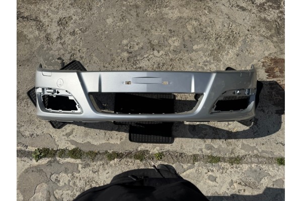 Parachoques delantero nuevo para Opel Astra H III (3), color Silver St