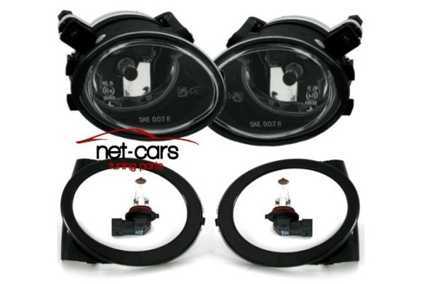BUMPER FRONT BMW E39 95 03 FRONT M5 POWER M PACKAGE HALOGENS CHROME Surface needs painting