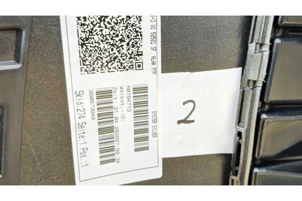 Parachoques delantero Tayron 57L Life con 6 sensores PDC código de pin