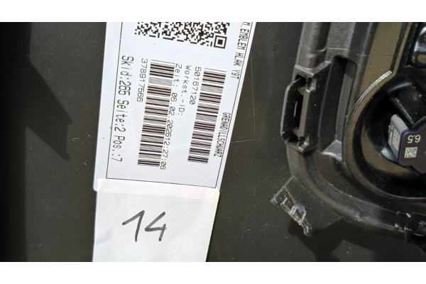 VW Tiguan III Elegance front bumper front 6xPDC LY9T 571807221D F Customs tariff code 87081090
