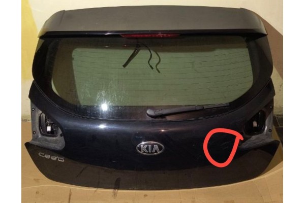 Tapa Trasera del Maletero Kia Ceed 2 II HB Facelift Color 1K