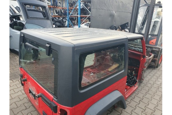 JEEP WRANGLER JK 2D 2007 18 HARDTOP 2x PANEL FLAP GLASS REAR ROOF COMPLETE Part manufacturer Jeep OE