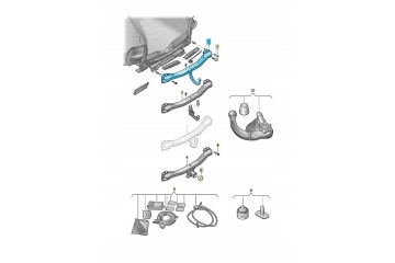 5N0092101 Towing hitch Fixed Tiguan Oryg ACCESSORIES VW Part manufacturer Volkswagen OE
