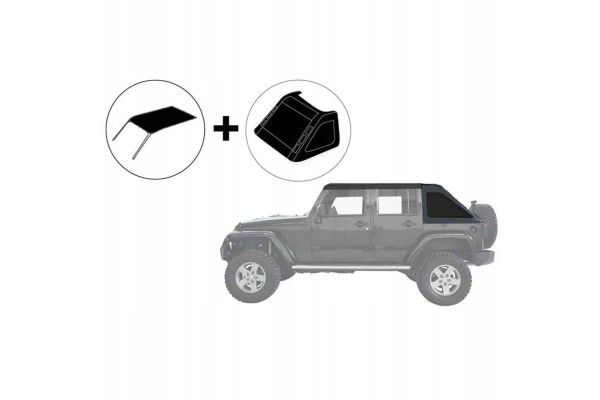 Complete soft top Fastback Suntop