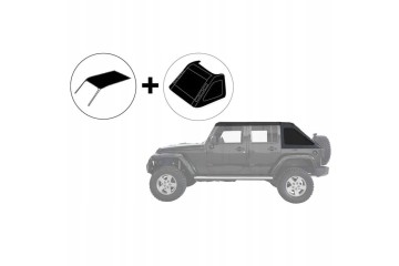 Complete soft top Fastback Suntop