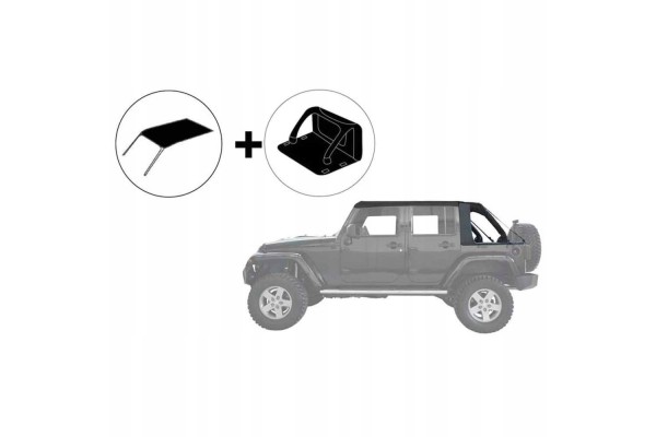 Complete soft top Cargo Suntop