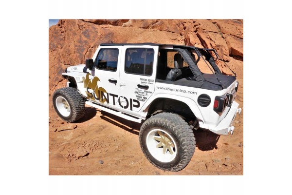 Complete soft top Cargo Suntop Catalog number of the part SUNJLCCBK4