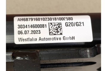 ELECTRIC TOW BAR WESTFALIA BMW 3 G20 G21 6879160 Customs tariff code 87082990