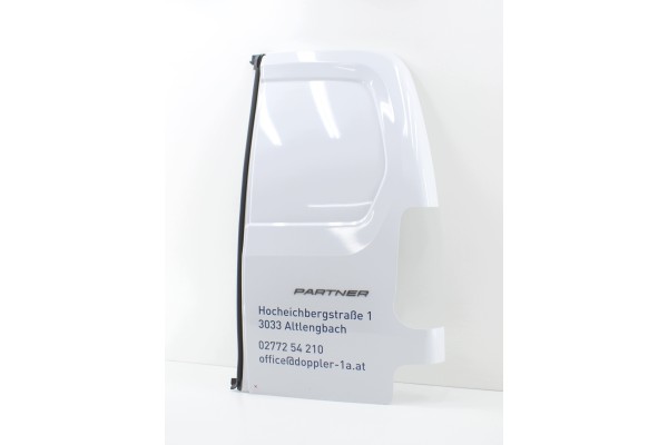 PEUGEOT PARTNER DOBLO BERLINGO DOOR RIGHT REAR WING ORG Catalog number of the part PEUGEOT PARTNER DOBLO BERLINGO DRZWI PRAWE TY