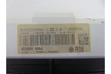 3D0920885A CUADRO INSTRUMENTOS VOLKSWAGEN PHAETON (3D2/3D8)