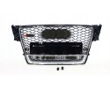 Grill Audi A4 2008 2011 pattern RS4 Chrome Quattro