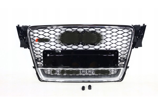 Grill Audi A4 2008 2011 pattern RS4 Chrome Quattro