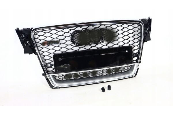 Grill Audi A4 2008 2011 pattern RS4 Chrome Quattro Customs tariff code 87082990