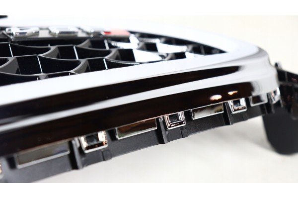 Rejilla Audi A4 2008-2011 estilo RS4 Cromada Quattro