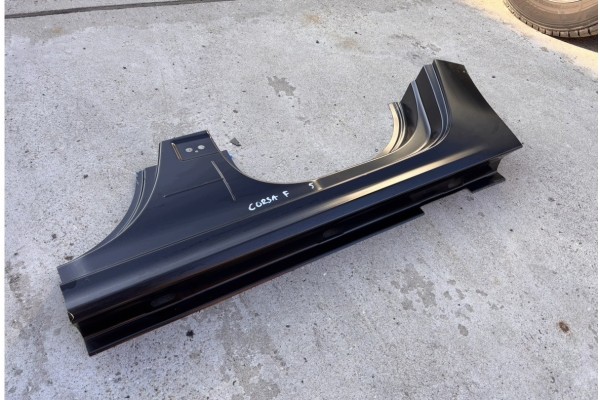 OPEL CORSA F PLATING THRESHOLD POST LEFT 5D 1666081580 Catalog number of the part 1666081580 POSZYCIE PROG SUPEK LEWY 5D