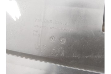 VW T7 MULTIVAN 7T0 REINFORCEMENT UPPER BELT FRONT ZIPPER MASK BEAM FRONT Installation side front