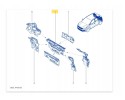 Reinforcement rear belt Dacia Sandero III BJI 2021