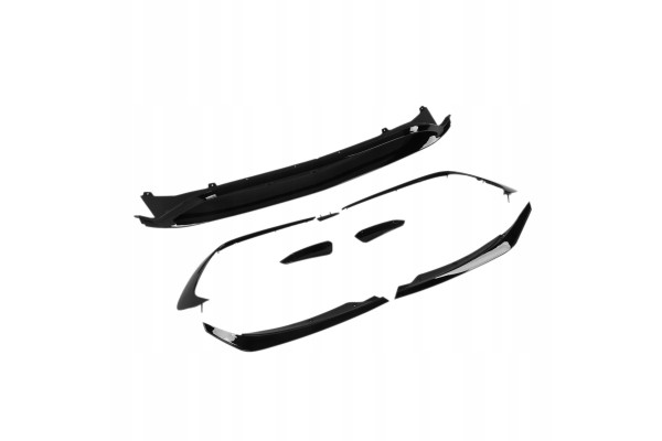 Gloss Black Front Bumper Aero Splitter Lip Kit Mercedesbenz U4