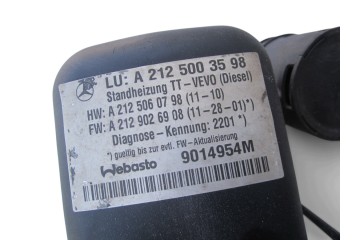 Webasto DIESEL Mercedes W212 Lift 3 0 CDI Car type passenger cars