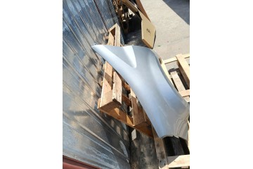 MUDGUARD LEFT PLASTIC RENAULT MODUS and 1 JP0 12 04 12 2012r lacquer TED69 Installation side front left