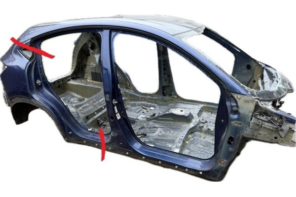 HONDA HR V II REAR BELT BATHTUB FENDERS LEFT RIGHT FLOOR B594P 16 r